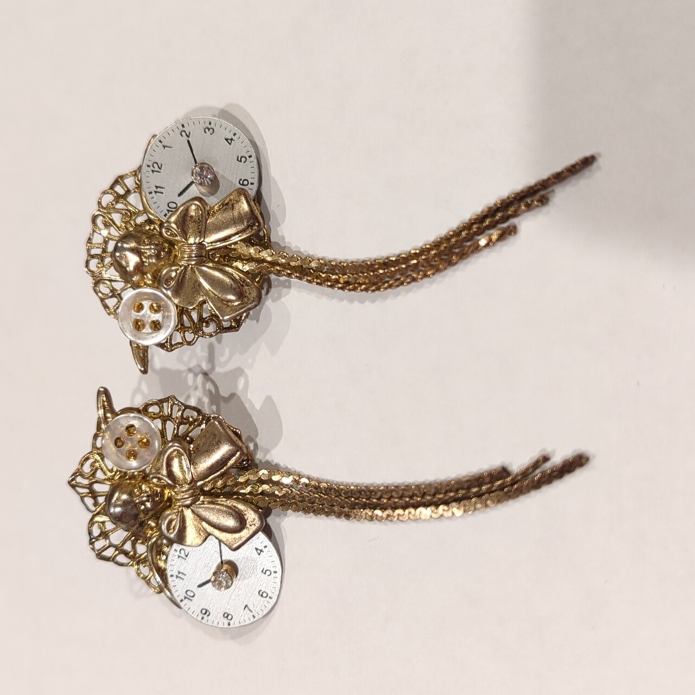 Vintage costume jewelry earrings